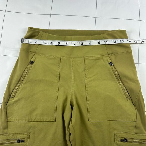 Athleta Pants Womens 6 Petite Green Headlands Hybrid High Rise Cargo Athletic - Picture 8 of 13
